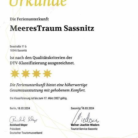 Fewo Meerestraum Sassnitz Dış mekan fotoğraf